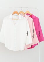 شومیز پلیسه رنگی - Image 3