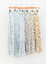 دامن پلیسه گل گلی - Image 3