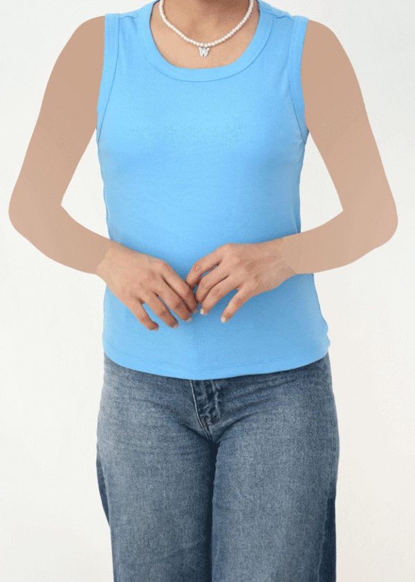 تاپ حلقه ای کبریتی رنگی - Image 3