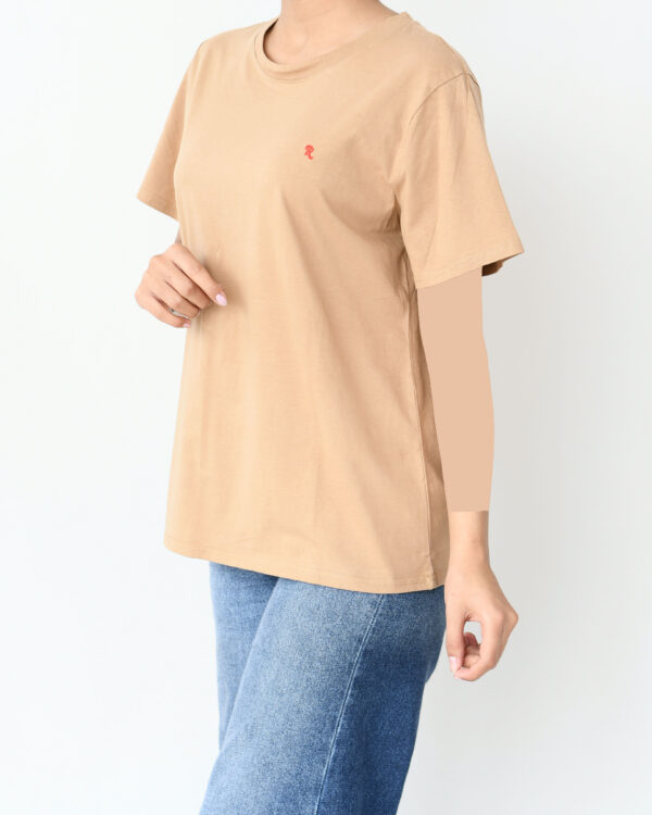 تیشرت با طرح گلدوزی - Image 8