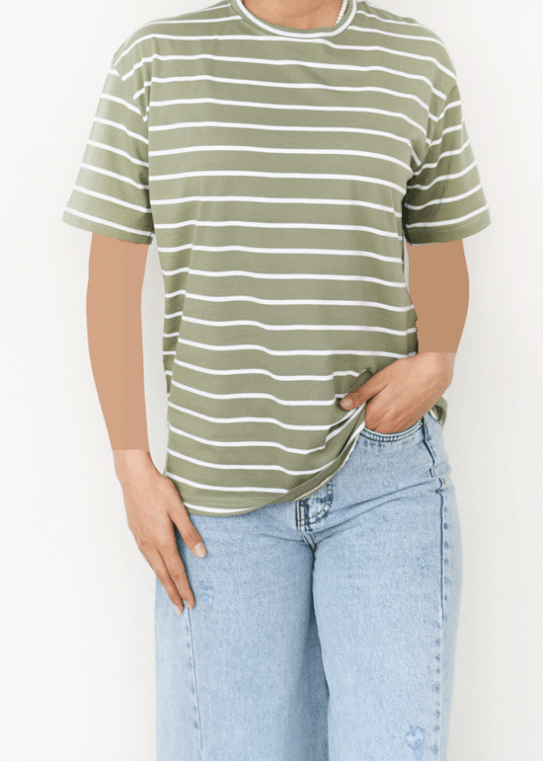 تیشرت راه راه رینگی - Image 8