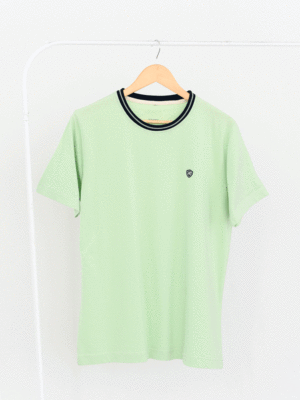 تیشرت مردانه یقه رنگی