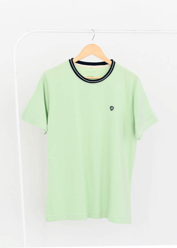 تیشرت مردانه یقه رنگی - Image 1