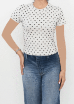 تیشرت طرح مخمل وارداتی - Image 6