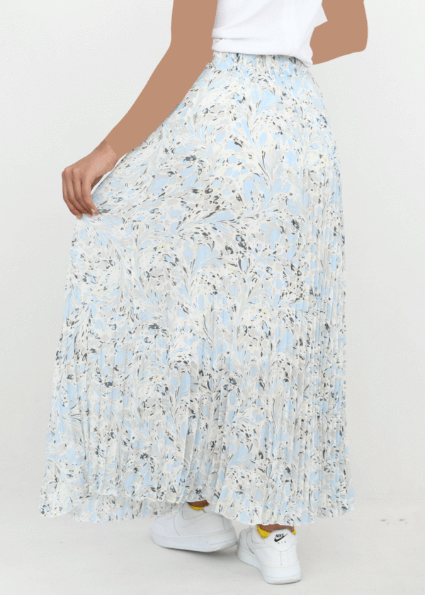 دامن-پیلیسه--(3) دامن پلیسه گل گلی - Image 5