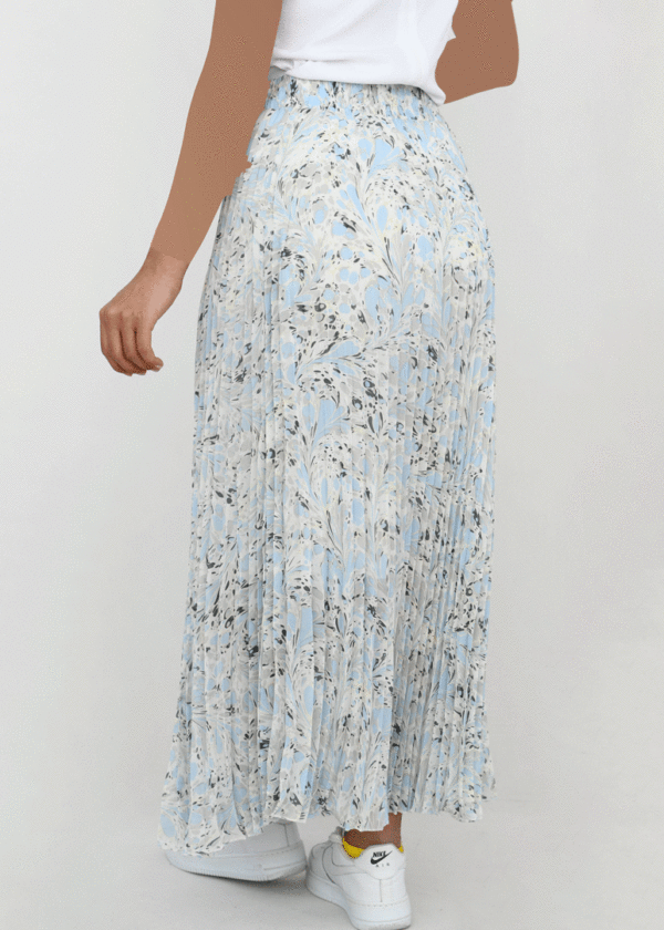 دامن-پیلیسه--(4) دامن پلیسه گل گلی - Image 4