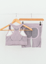 ست نیم تنه و شورتک ورزشی کبریتی - Image 5