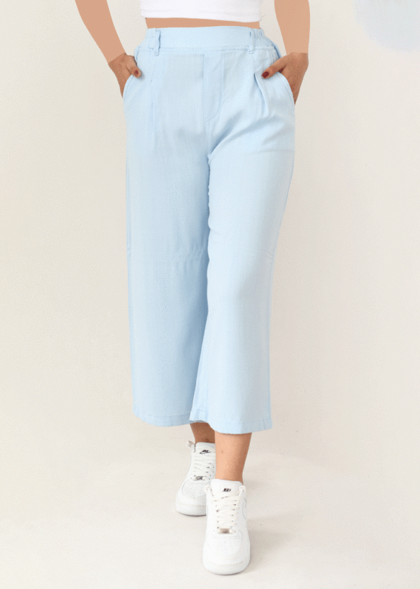 شلوار لینن اسلپ پشت کش - Image 7