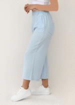 شلوار لینن اسلپ پشت کش - Image 8