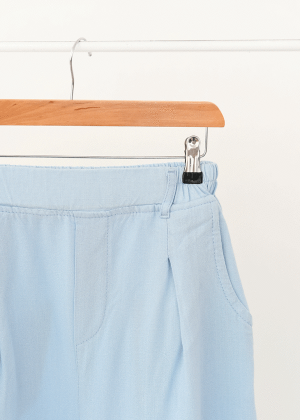 شلوار لینن اسلپ پشت کش - Image 4