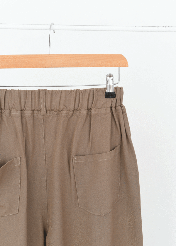 شلوار لینن حصیری نیم بگ - Image 4