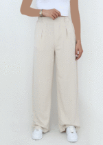 شلوار لینن حصیری نیم بگ - Image 5