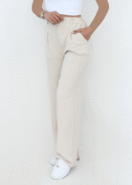 شلوار لینن حصیری نیم بگ - Image 7