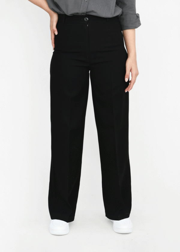 شلوار کرپ کره ای بگ - Image 7