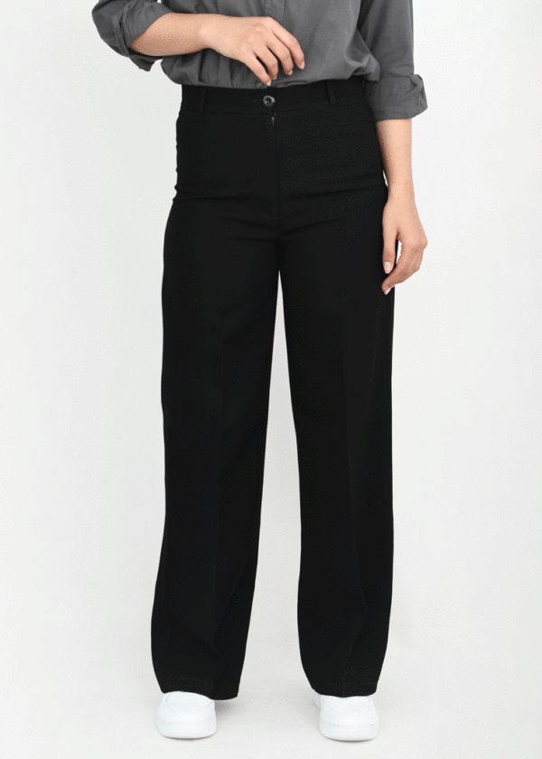 شلوار کرپ کره ای بگ - Image 4