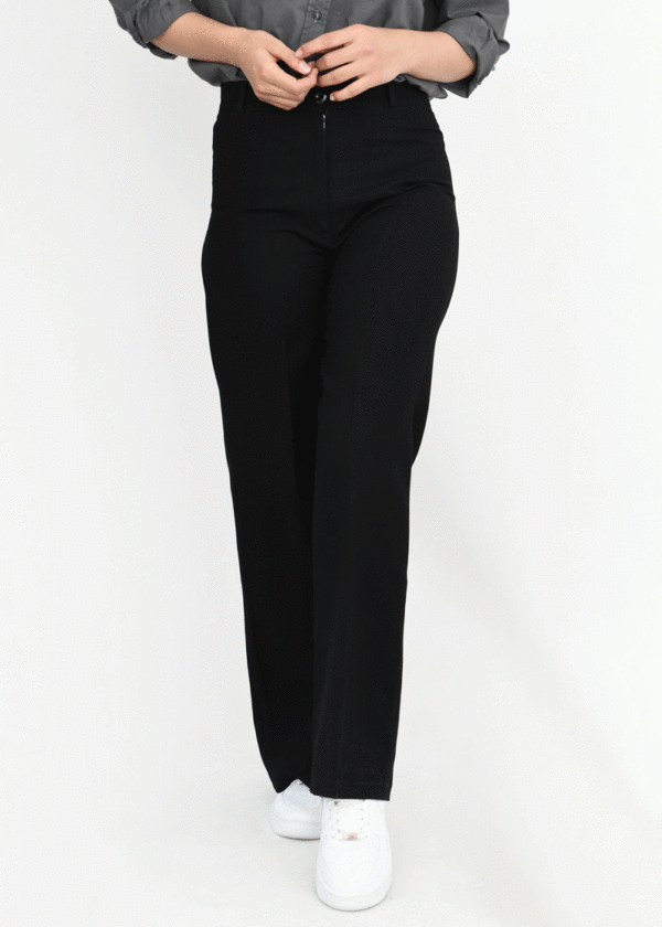 شلوار کرپ کره ای بگ - Image 3