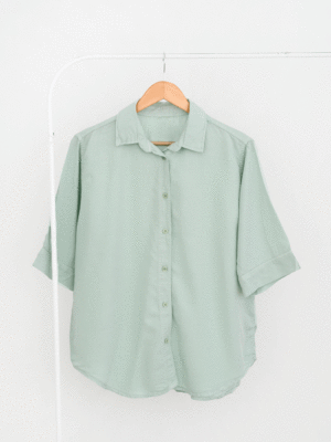 شومیز آستین سه ربع سیلک