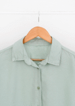 شومیز آستین سه ربع سیلک - Image 4