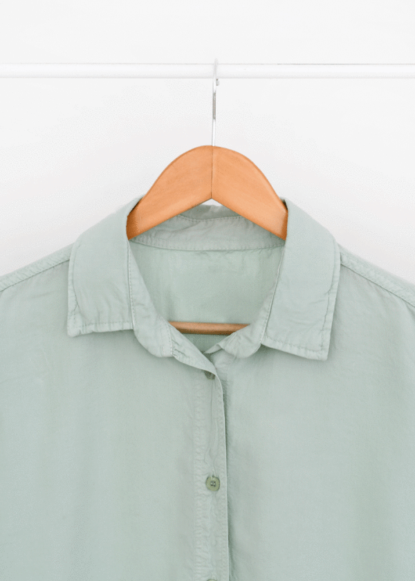 شومیز آستین سه ربع سیلک - Image 4