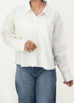 شومیز لینن اچ اند ام - Image 6