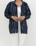 شومیز طرح راه راه - Image 3