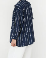 شومیز طرح راه راه - Image 5