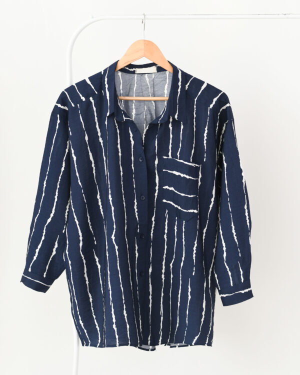 شومیز طرح راه راه - Image 1