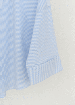 شومیز راه راه آستین پاکتی - Image 3