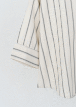 شومیز راه راه یقه هفت - Image 7