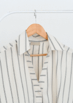 شومیز راه راه یقه هفت - Image 6