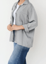 شومیز راه راه پری رنگی - Image 6