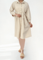 پیراهن وارداتی کتان - Image 4