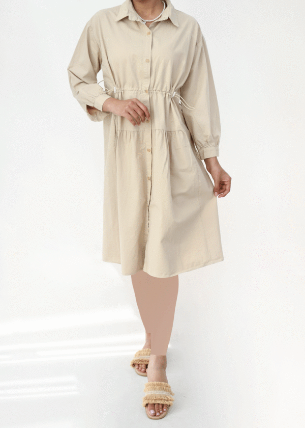 پیراهن وارداتی کتان - Image 4