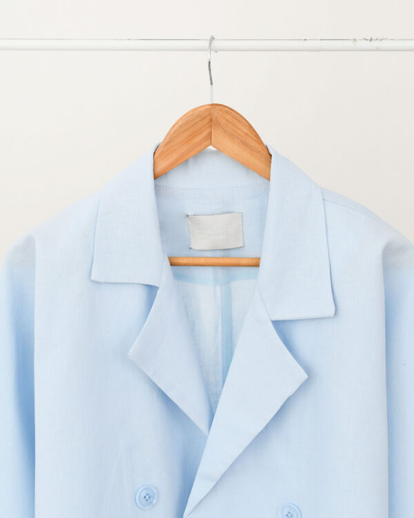 کت لینن کوتاه - Image 8