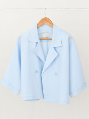 کت لینن کوتاه