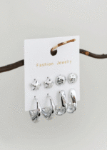 پک گوشواره چهار جفتی - Image 5