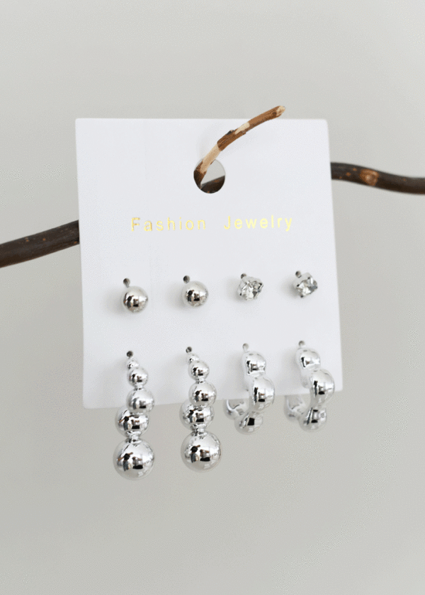 پک گوشواره چهار جفتی - Image 6