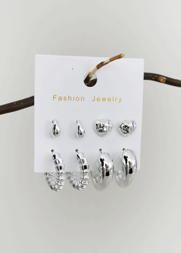 پک گوشواره چهار جفتی - Image 7