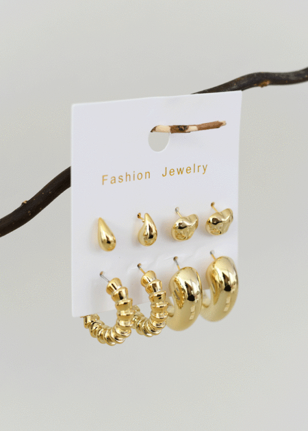 پک گوشواره چهار جفتی - Image 10