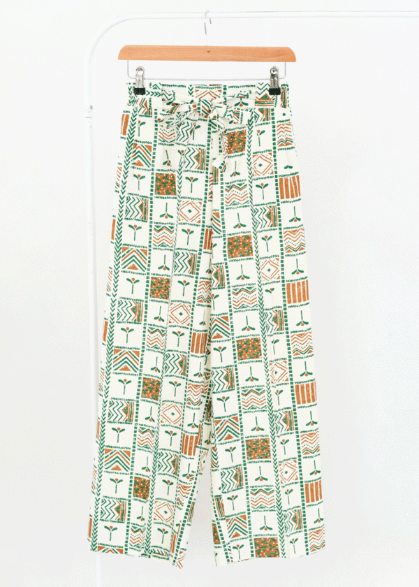 DSC_7030 شلوار پارچه ایی طرحدار - Image 1