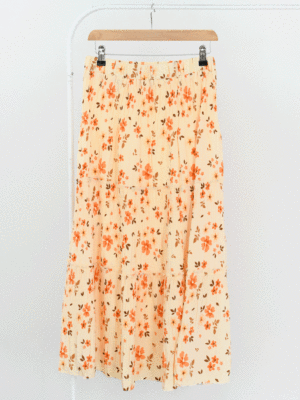 دامن نخی پرپری پلیسه