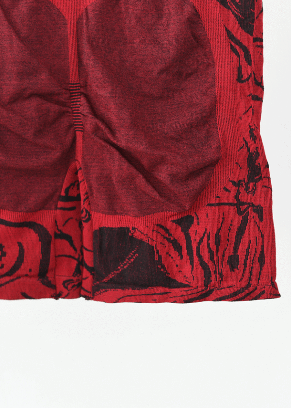 ست نیم تنه و شورتک طرح دار - Image 4