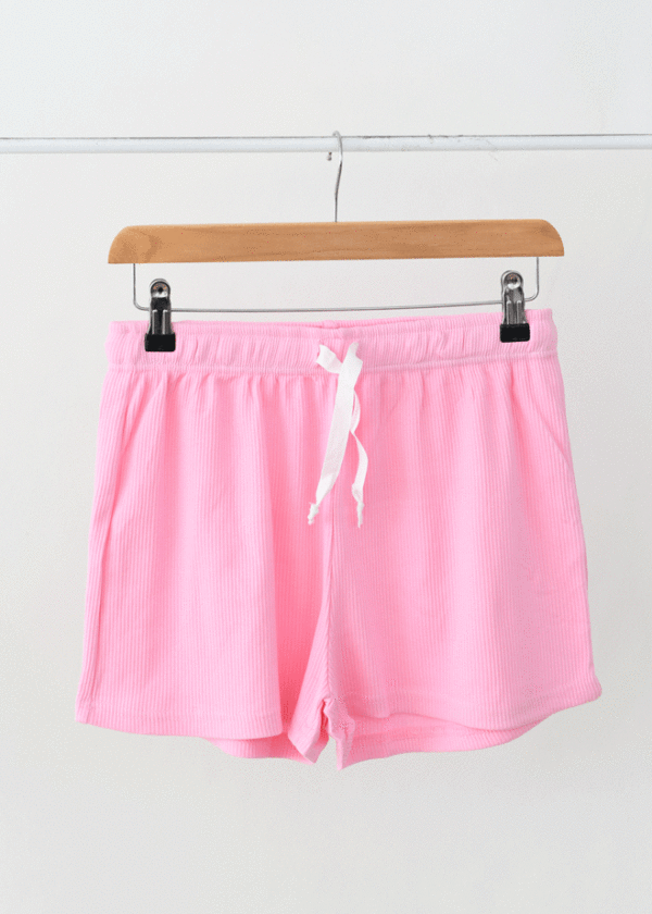 DSC_7810 ست تیشرت و شورتک کبریتی رنگی - Image 5