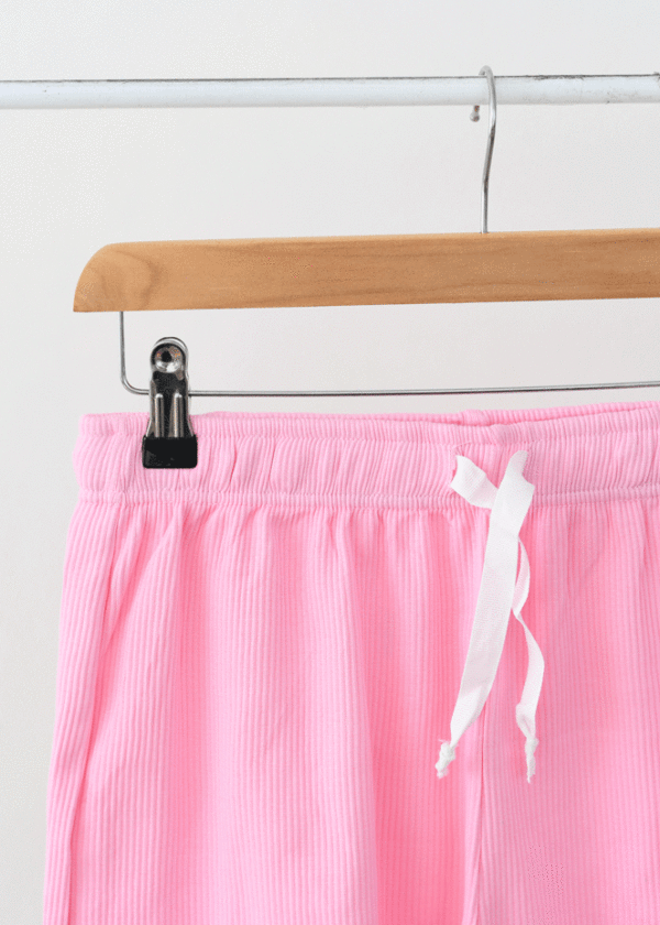 DSC_7811 ست تیشرت و شورتک کبریتی رنگی - Image 9