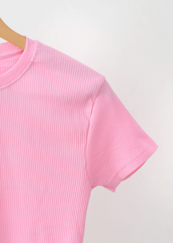 DSC_7814 ست تیشرت و شورتک کبریتی رنگی - Image 7