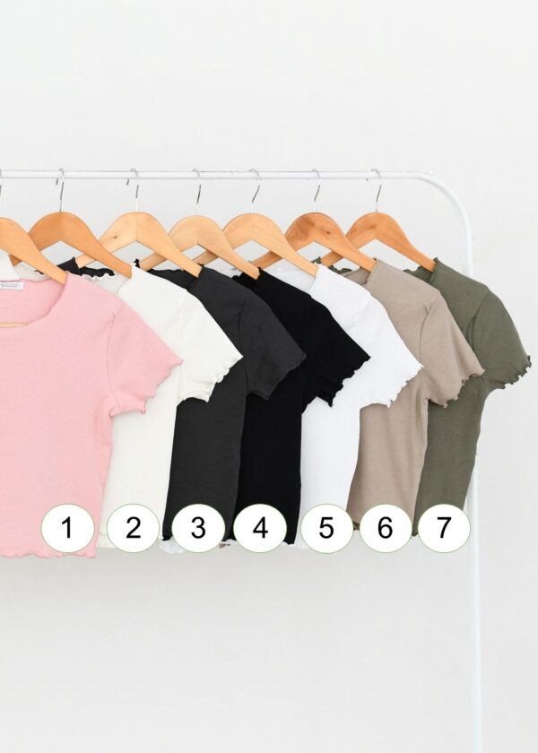 تیشرت کراپ عروسکی زارا - Image 2