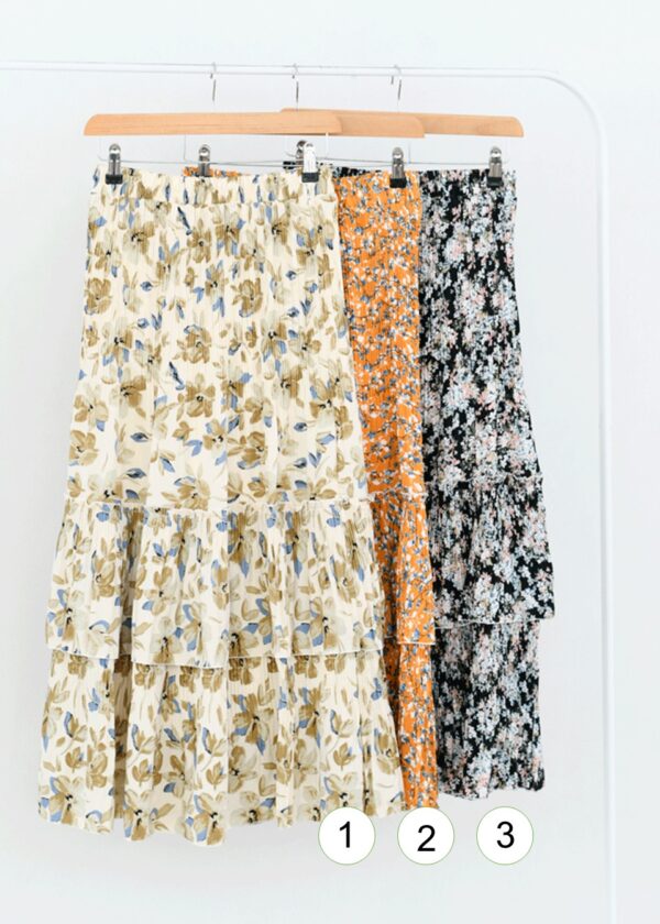 دامن پلیسه پرپری نخی - Image 2