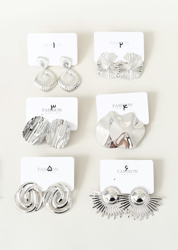 گوشواره طرح دار - Image 2