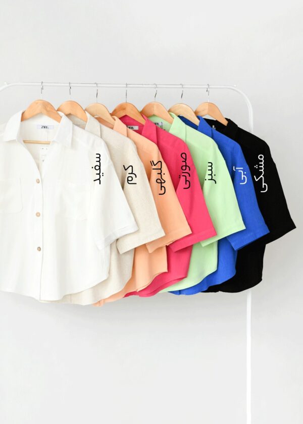 شومیز زارا دو جیب - Image 2