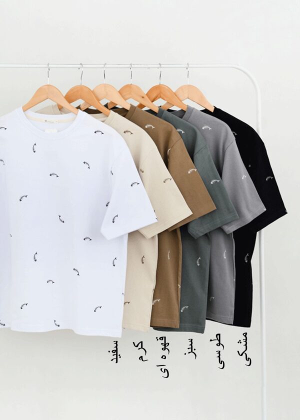 تیشرت مردانه تیغ ماهی - Image 4